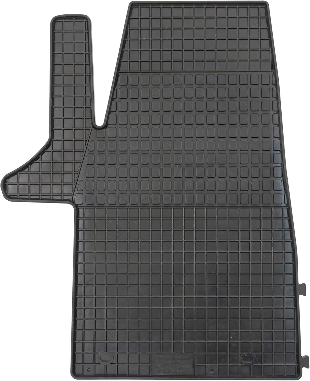 PETEX 68510 Gummimatten für passend für T5 ab 37742 / T6 ab 42156 Führerhaus 2-Sitzer Fussmatten sch