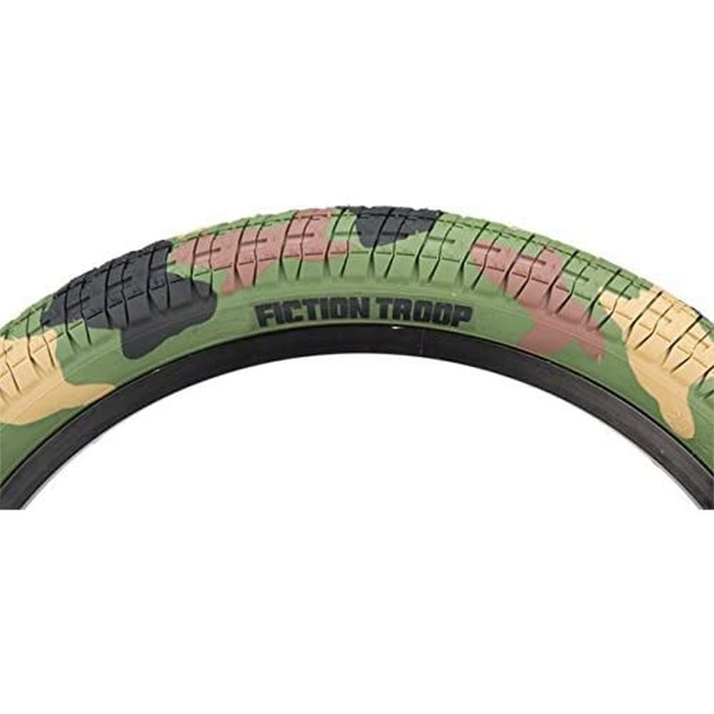 Centrano Unisex – Erwachsene Fiction 20" BMX Reifen, Grün, 2.3"