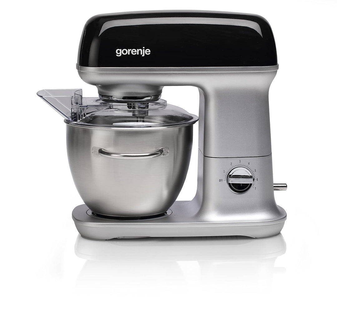 Gorenje MMC 1000 RLBK Küchenmaschine mit 7 Geschwindigkeitsstufen/AC Motor/ 3D Mixen/SuperSilent/Eas