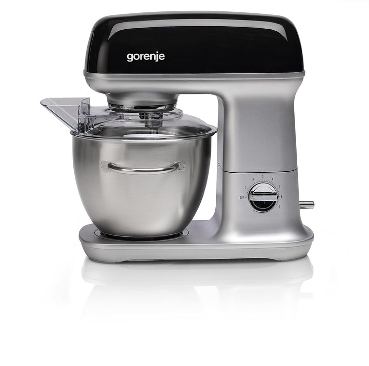 Gorenje MMC 1000 RLBK Küchenmaschine mit 7 Geschwindigkeitsstufen/AC Motor/ 3D Mixen/SuperSilent/Eas