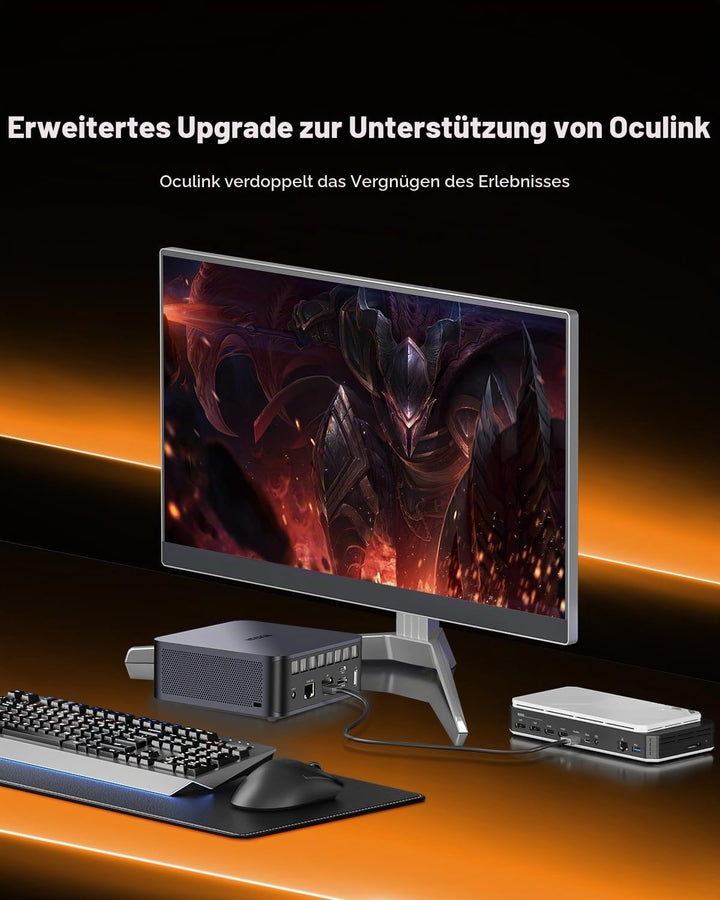 Reatan X7 Mini PC, AMD Ryzen 7 255(Beat 8745HS),48GB DDR5 2TB SSD M.2 2230 PCIE4.0, (8C/16T, bis zu