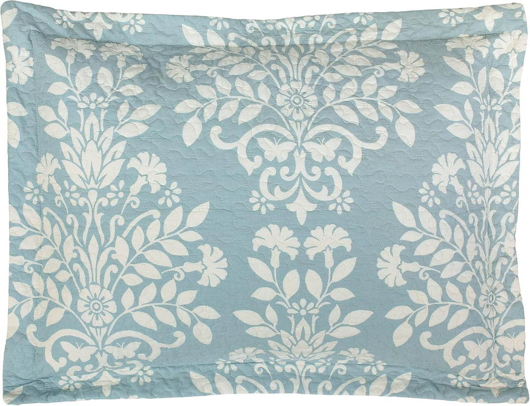 Laura Ashley Rowland Collection Bettwäsche-Set, 100% Baumwolle, wendbar, für alle Jahreszeiten, mit