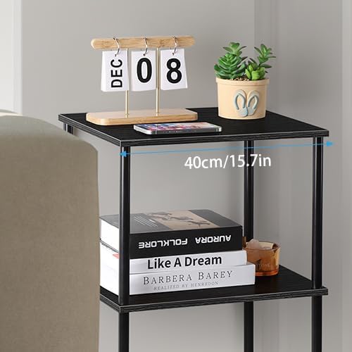 Beistelltisch Holz Dreilagig Schmaler Beistelltisch Schmal Wasserdicht Tisch Klein Holz Side Table O