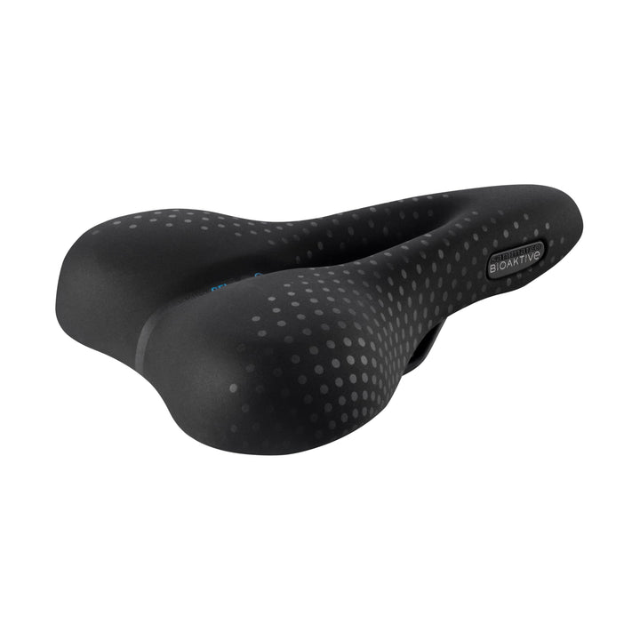 Selle San Marco Unisex – Erwachsene Bioaktive Trekking Open Fit Gel Sättel L black suede, L black su