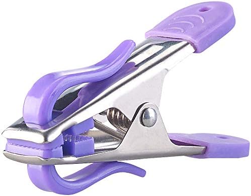 PEARL Wäscheclips: Soft-Grip-Wäscheklammern mit Doppel-Kleiderhaken, 100 Stück, 5 Farben (Kleiderkla