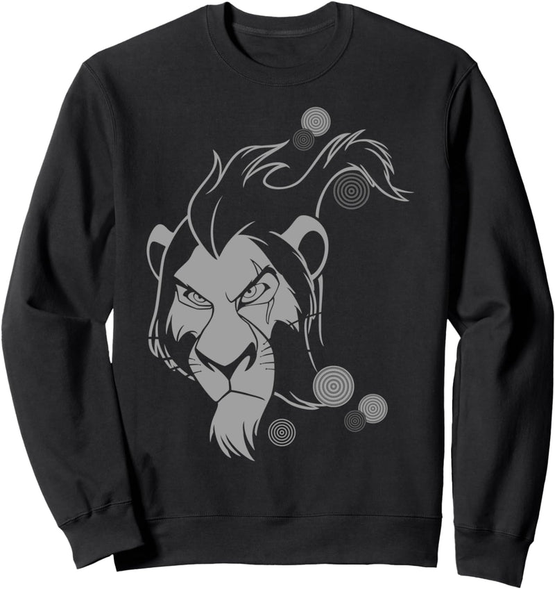 Disney The Lion King Scar Tonal Big Face Sweatshirt