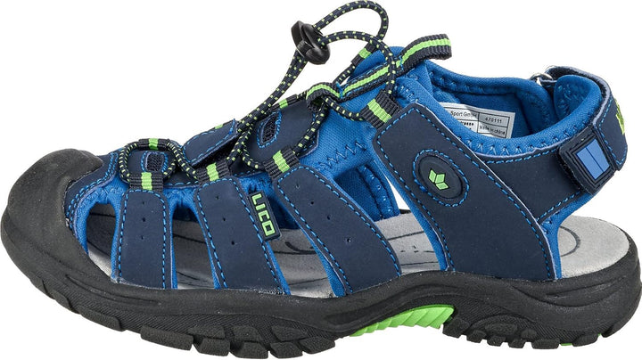 Lico Unisex Kinder Nimbo Plateau 32 EU Blau Lemon, 32 EU Blau Lemon