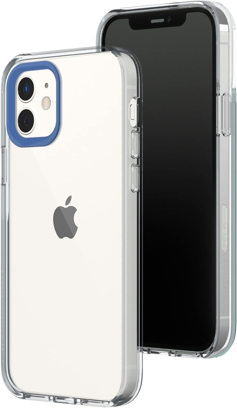RhinoShield Crystal Clear Case kompatibel mit [iPhone 12/12 Pro] | Fortschrittliche Vergilbungsresis