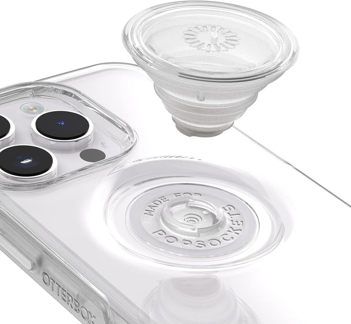 OtterBox Otter + POP Symmetry Clear Serie für iPhone 14 Pro Max (nur) – transparent Transparent Otte