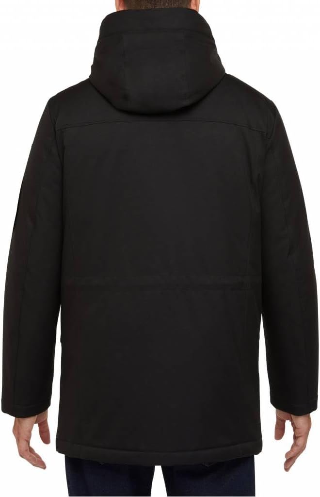 Geox Herren M Vincit Jacket, Schwarz