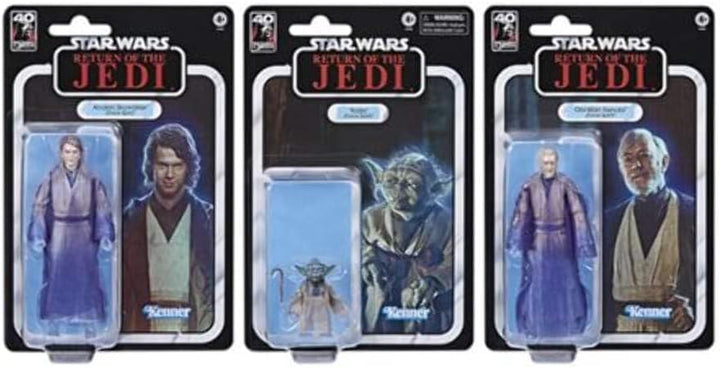 Star wars black series: force spirits 3-pack (return of the jedi) by hasbro