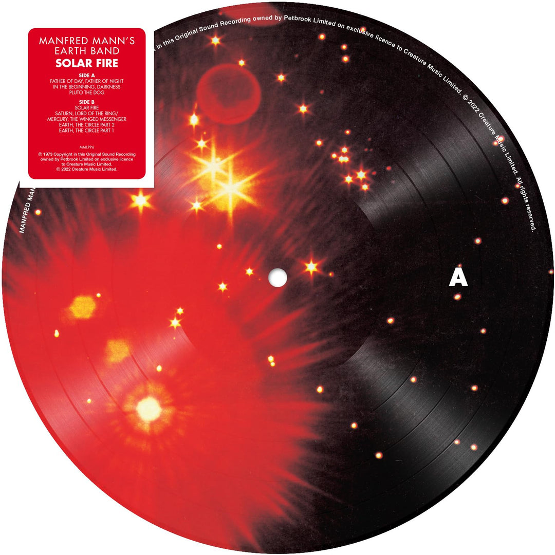 Solar Fire, Vinyl