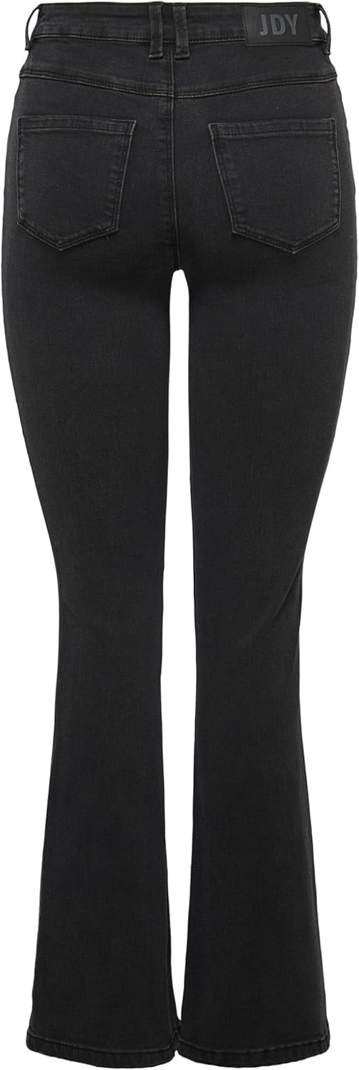 JdY Damen Jeans 25W / 32L Dark Grey Denim, 25W / 32L Dark Grey Denim