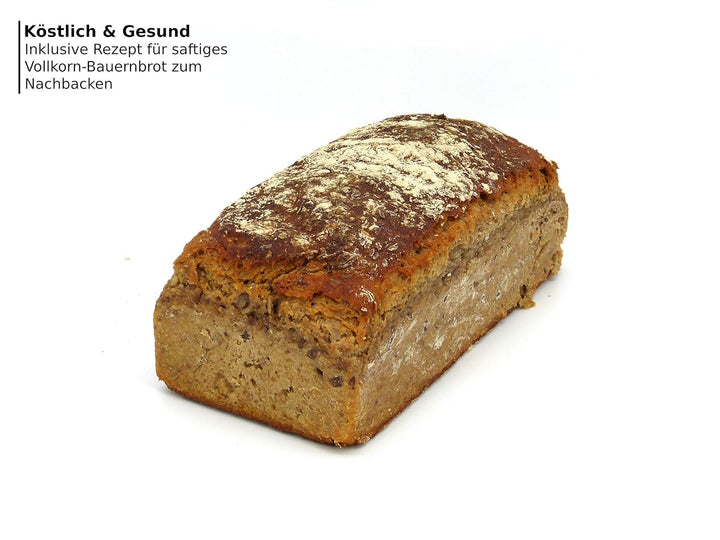 Holzwerk Premium Brot-Backform aus hitzebeständigem massivem Ahorn-holz – hochwertiger Brot-Backrahm