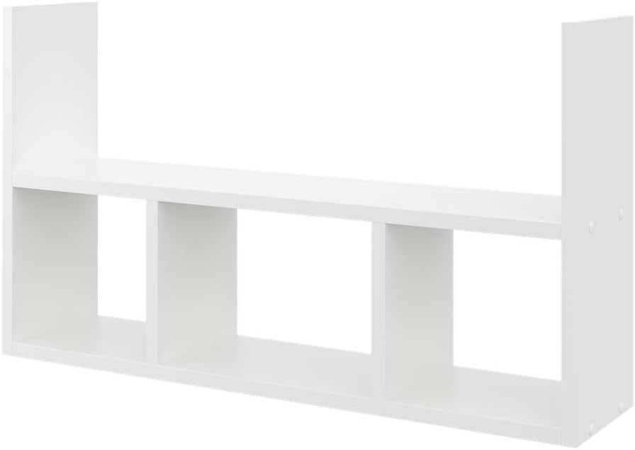 KUBUTKU Wandregal 45x78x18 Hängeregal Mordern Design Schweberegal für Wohnzimmer Schlafzimmer Büro u