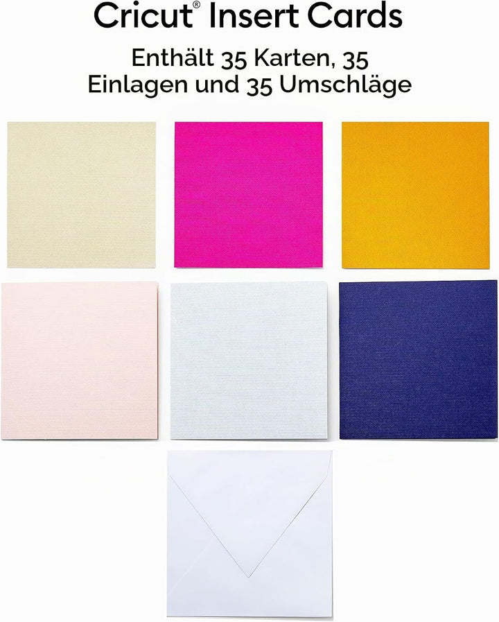Cricut Kartenmatte - 2x2 | Kompatibel mit allen Cricut Kartengrössen &amp; Insert Cards | Sensei | 12,1