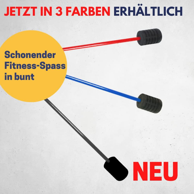 Best Sporting Schwingstab Fitness Set in 3 Farben I Swingstick für Ganzkörpertraining I Gymnastiksta