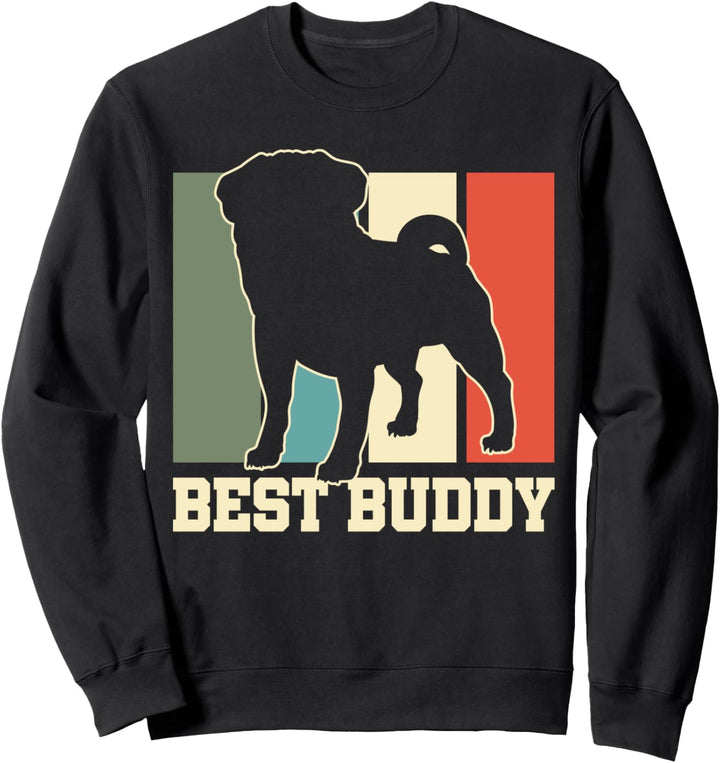 Mops Besitzer Sweatshirt