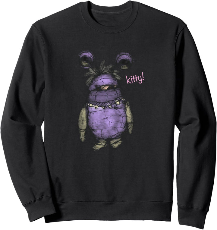 Disney Pixar Monsters Inc Boo Penciled KITTY Sweatshirt