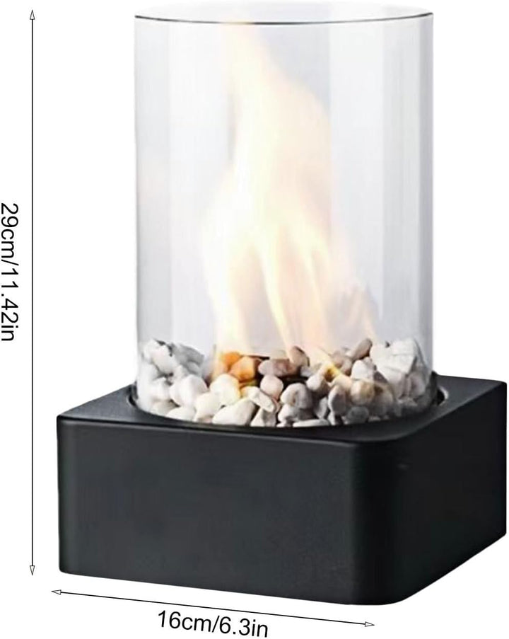 Tischfeuerstelle Für Den Aussenbereich, Gas Kaminofen Heizgerät, Propanfeuerkorb, Für Terrasse Garte