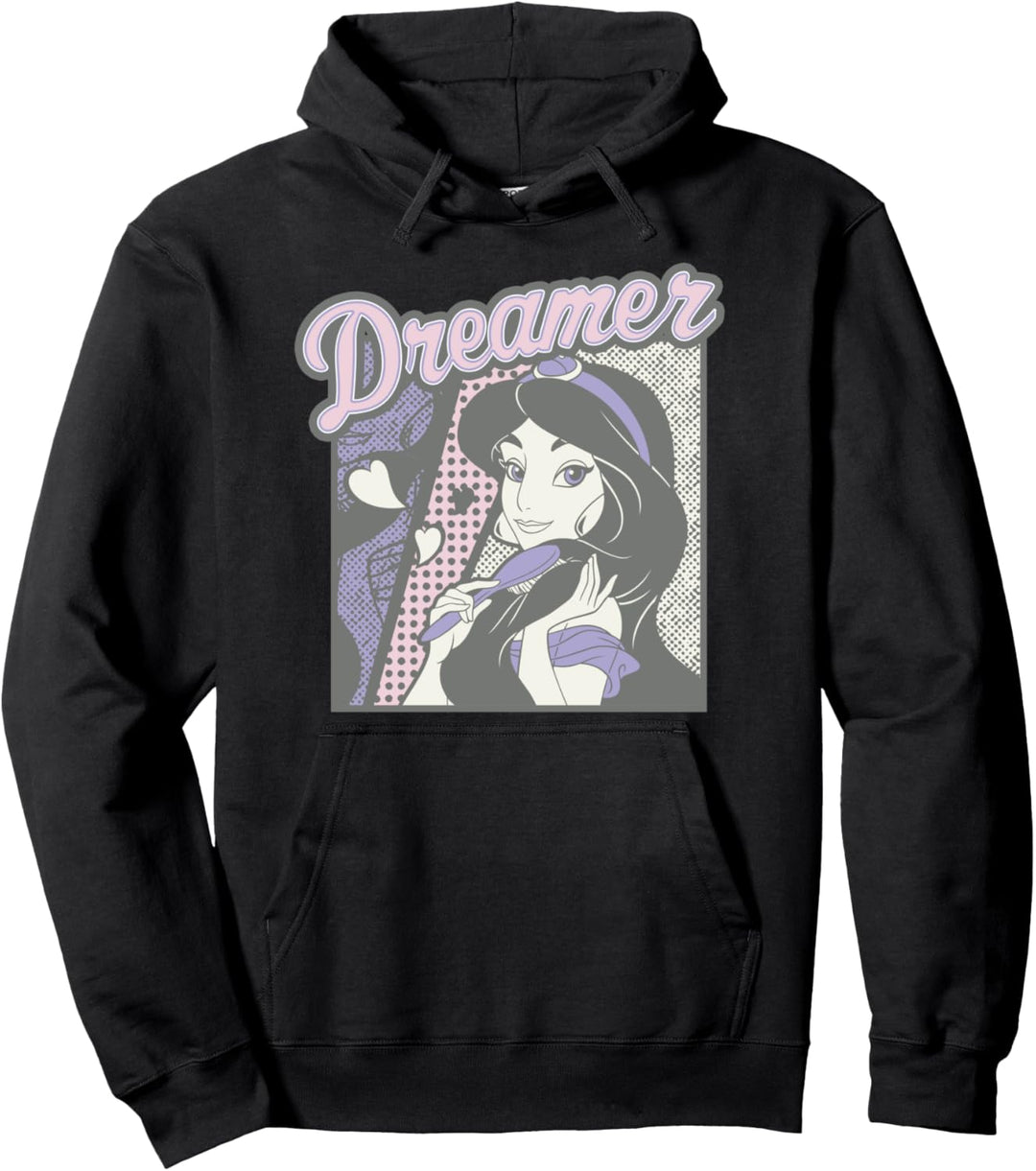 Disney Aladdin Jasmine Dreamer Pop Art Pullover Hoodie