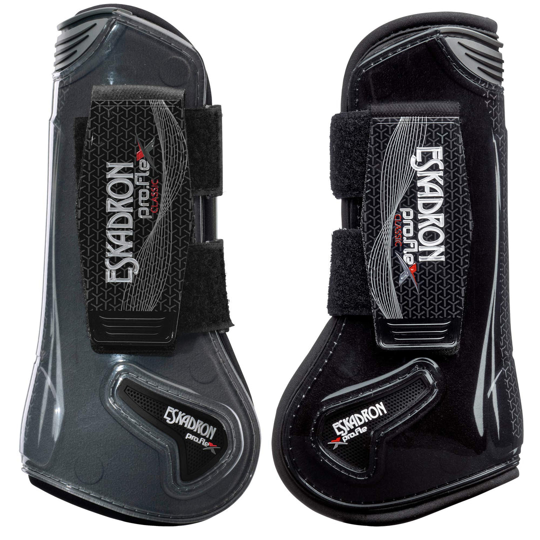 ESKADRON Gamaschen Standard PRO.FLEX CLASSIC F vorne M Anthrazit, M Anthrazit