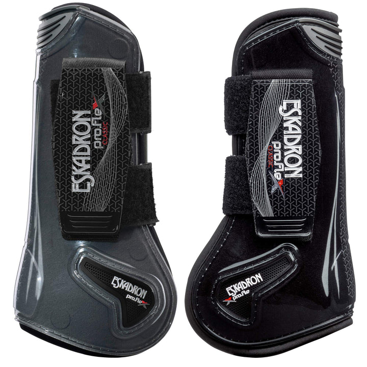 ESKADRON Gamaschen Standard PRO.FLEX CLASSIC F vorne M Anthrazit, M Anthrazit