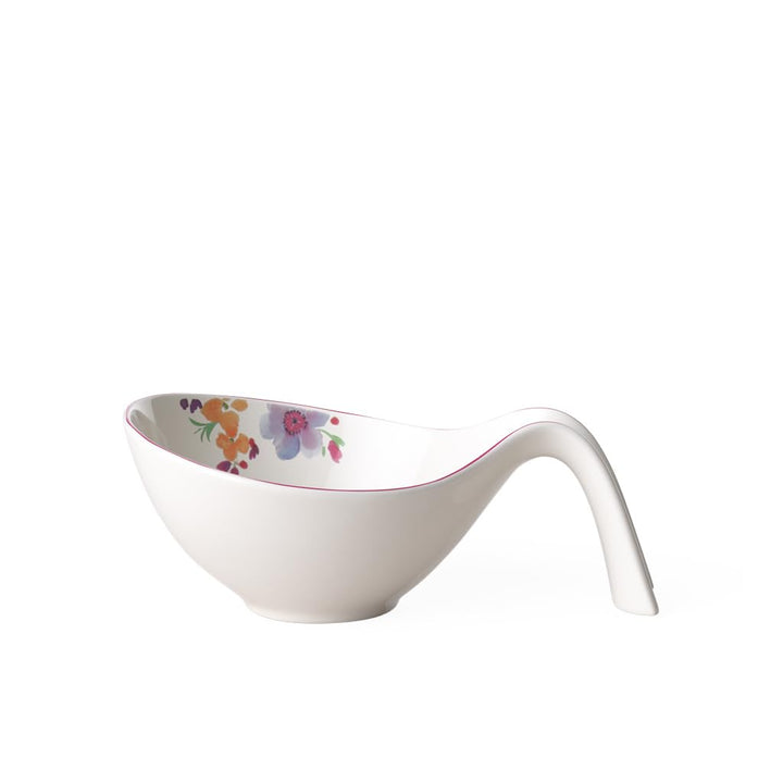 Villeroy und Boch Mariefleur Gifts Schale mit Griff, Premium Porzellan, Bunt, 0,6 Schale mit Griff B