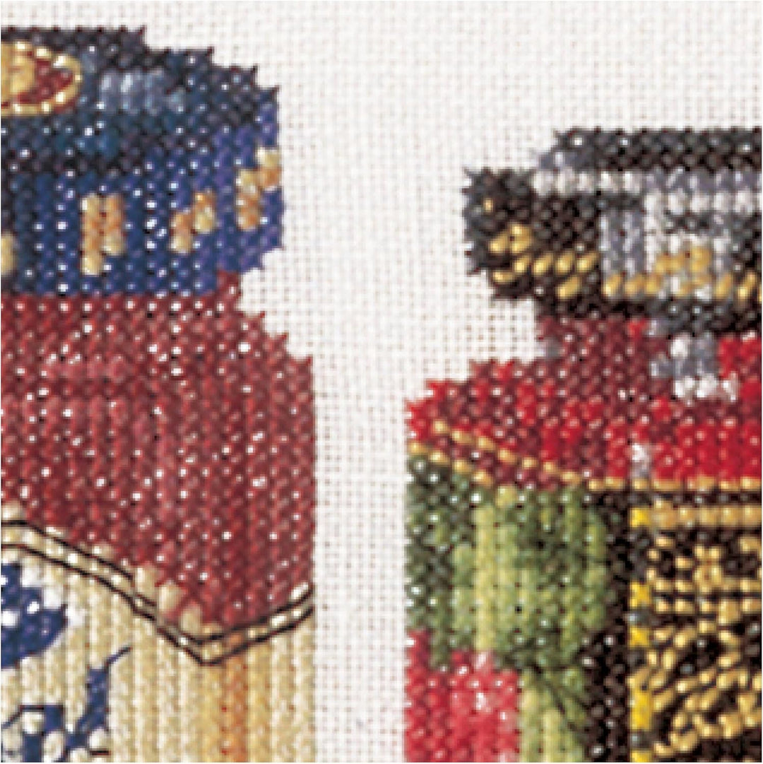 Thea Gouverneur - Kreuzstich-Set - Marmeladen-Topf - Aida - 18 Count - Für Erwachsene - 3047A 5" by