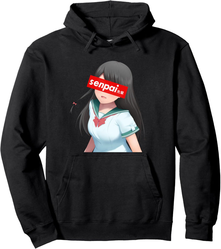 Notice Me Senpai Anime Manga Otaku Pullover Hoodie