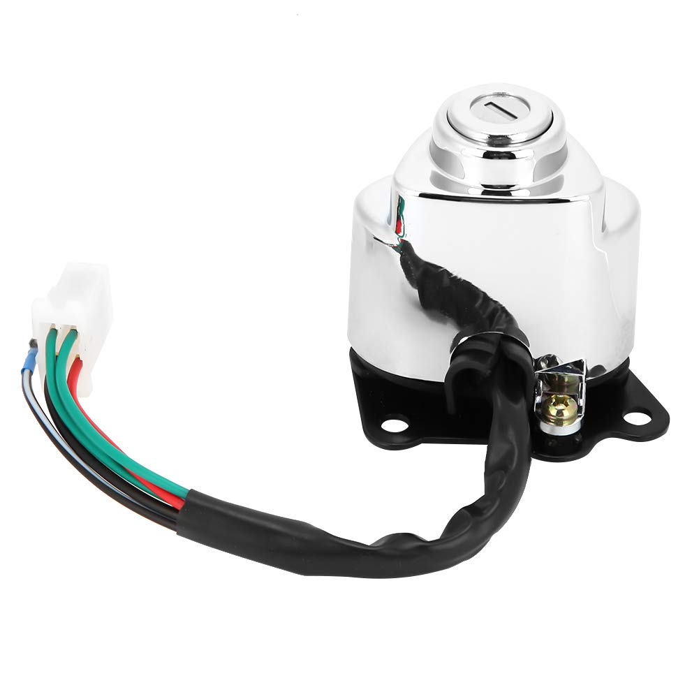 Zündschloss Tankdeckel Helmlenkschloss mit Schlüssel für VT250/Magna 250 Steed 400 VLX 600/VT600 Sha