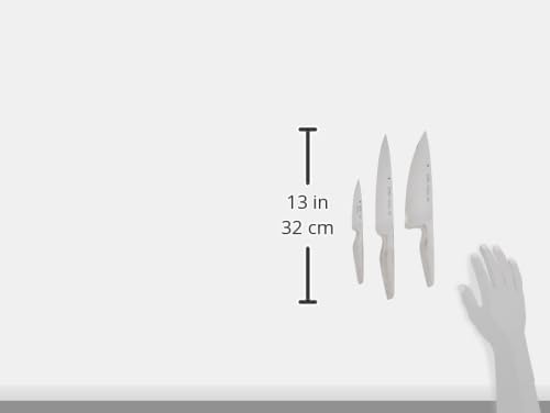 WMF Chef's Edition Messer-Vorteils Set 3teilig, Made in Germany, 3 Messer geschmiedet, Küchenmesser,