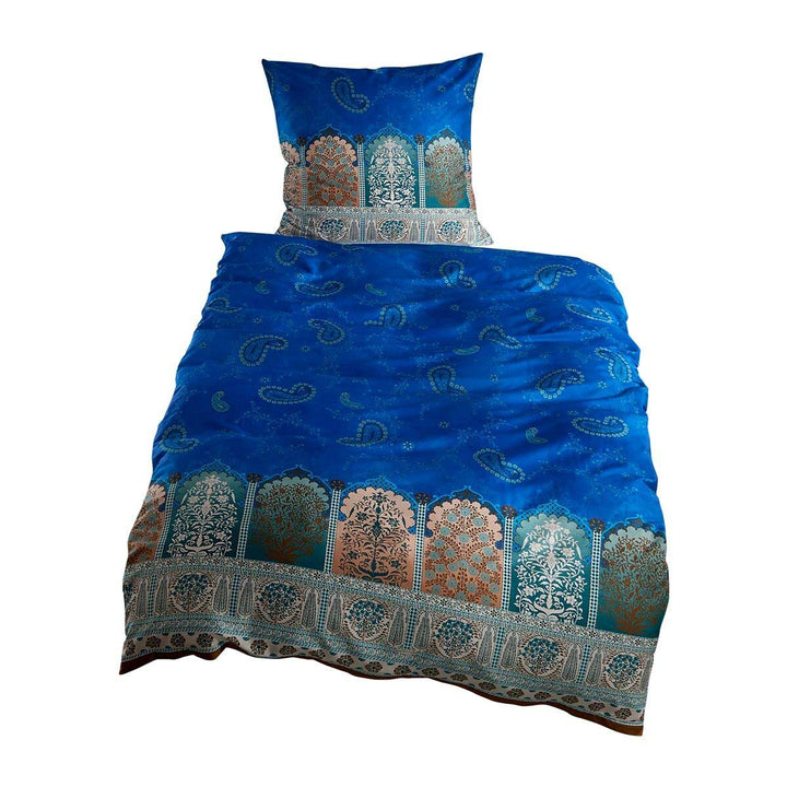 Bassetti Mako-Satin Bettwäsche Delhi B7 1 Bettbezug 200 x 200 cm + 2 Kissenbezüge 80 x 80 cm 1 Bettb