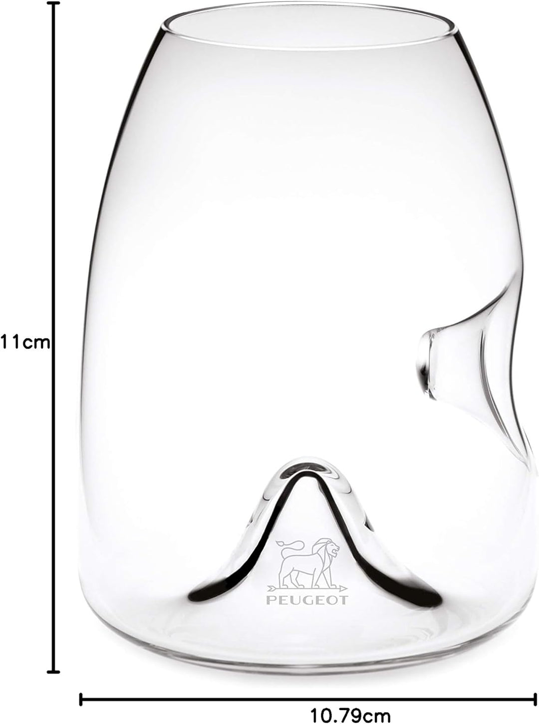Peugeot Verkostungsglas für Bier, Wein und Whisky, Fassungsvermögen: 38 cl, Les Impitoyables - Le Ta