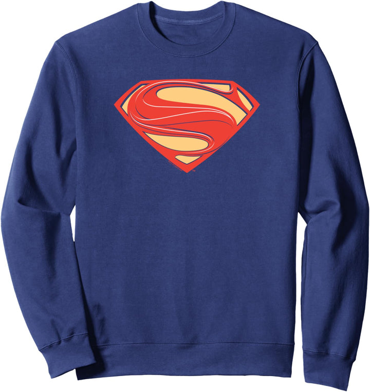 Superman Man of Steel New Solid Shield Sweatshirt