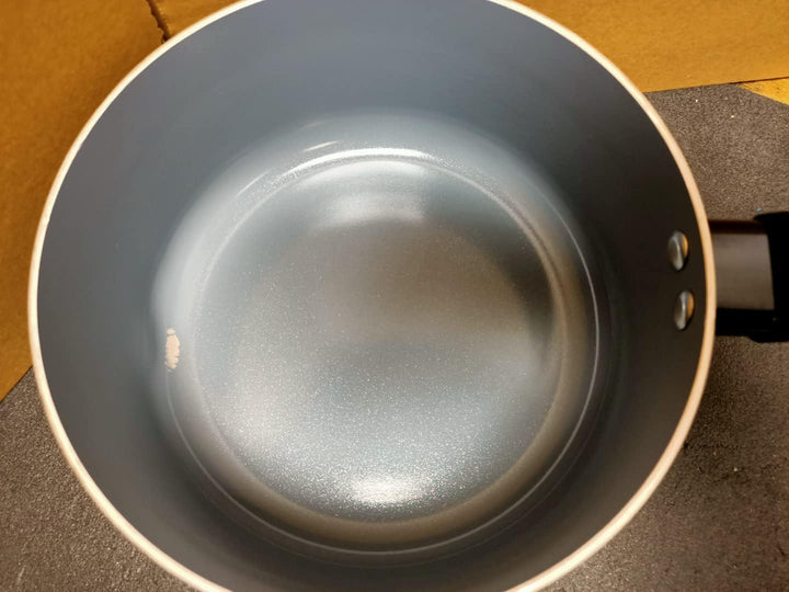 MASTERCLASS Antihaftbeschichteter Öko-Kochtopf aus Keramik, für Induktionskochfelder geeignet, 20 cm
