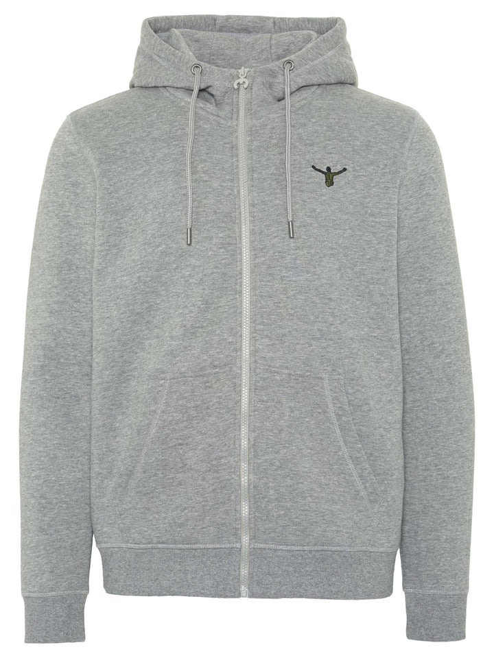 CHIEMSEE Sweatjacke mit Kapuze und Jumper-Motiven S Neutr. Gray, S Neutr. Gray