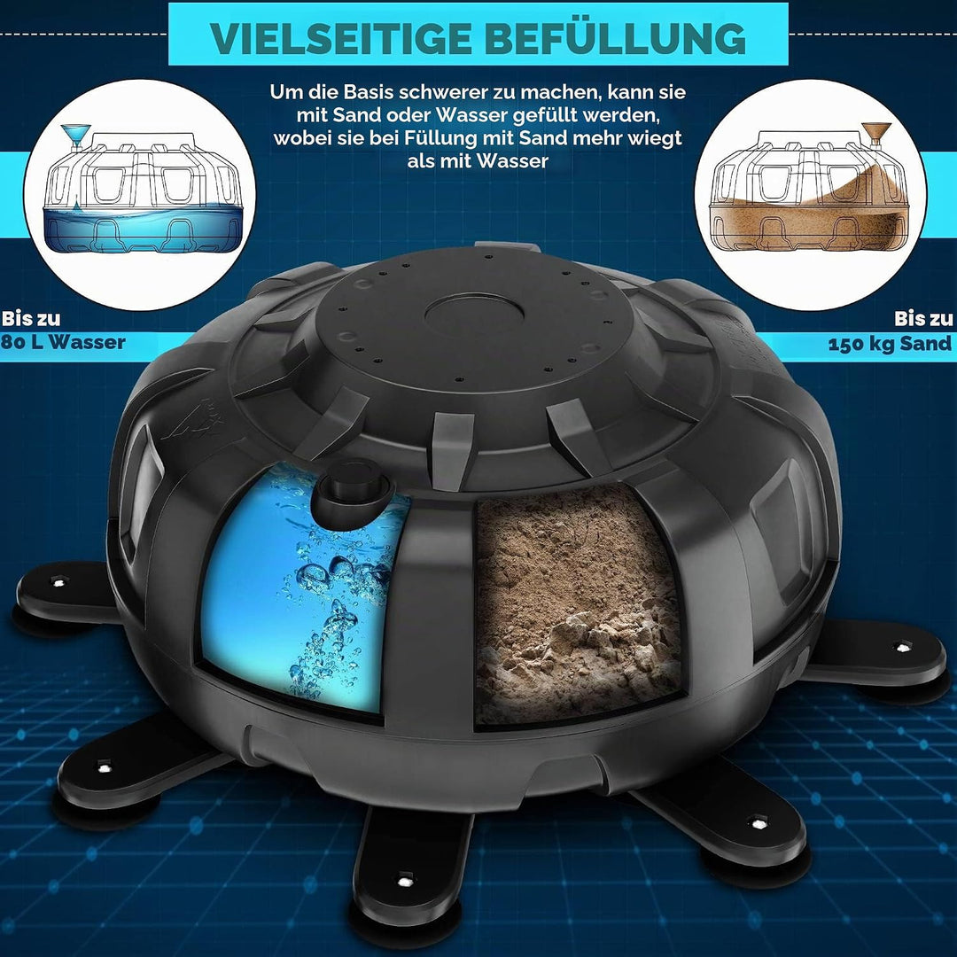 RDX 6FT 330LB Boxsack Stehend Erwachsene, Trainingshandschuhe und Überzug Set XXL Freistehender Stan