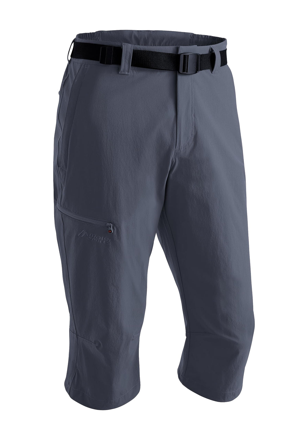 Maier Sports Herren 3/4 Hose Jennisei 28 Grau, 28 Grau