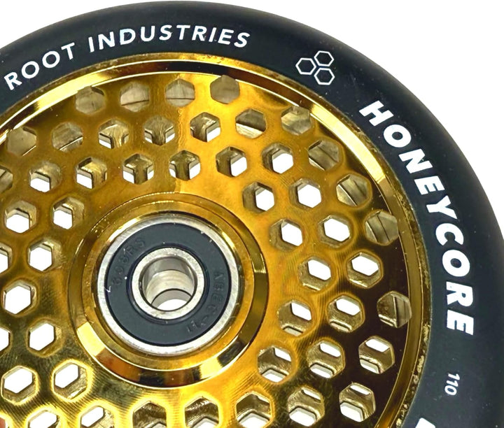 Root Industrie Air Honeycore 110mm Stunt-Scooter Wheel Trick Roller Ersatz Rad Rolle + Fantic26 Stic