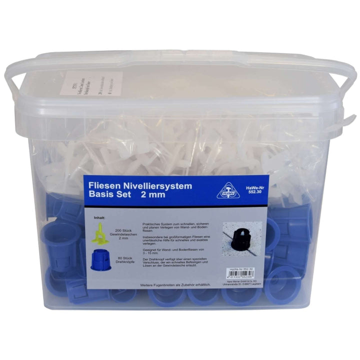 HaWe 552.30 Fliesen-Nivelliersystem Set"Basis"