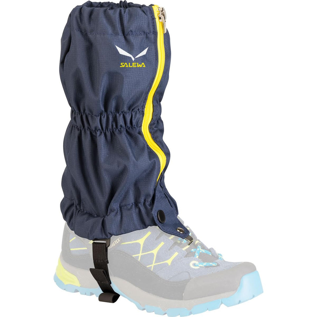 SALEWA Kinder Gamaschen Junior Gaiter Einheitsgrösse Navy, Einheitsgrösse Navy