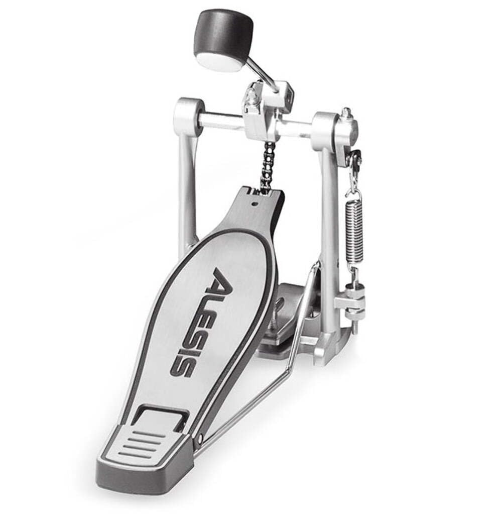 Alesis Drums KP1 – Kick Drum Pedal mit Kettenantrieb für nahezu jedes Alesis E-Drum Set oder akustis
