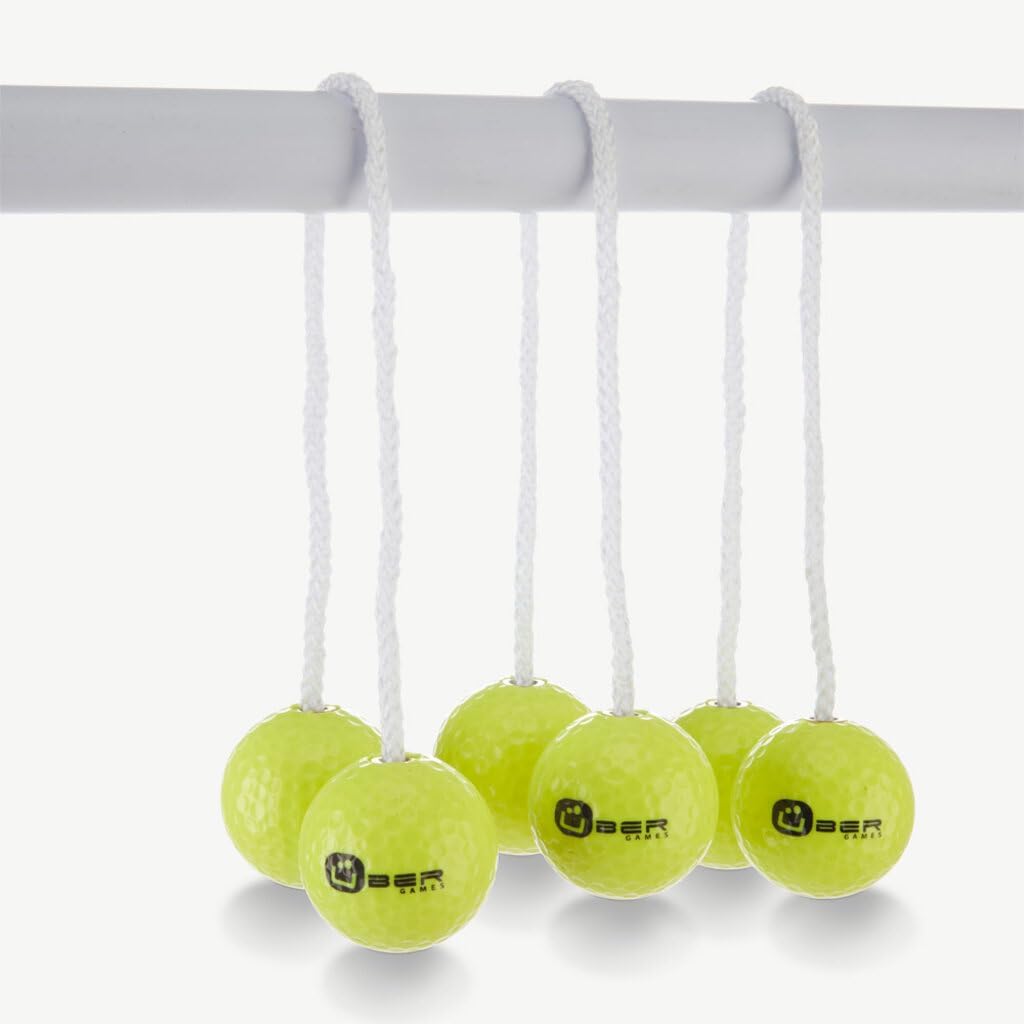 Ubergames Model 2023 - in Luxus Tasche - Profi Original Ladder Golf - aus massivem Hartholz, mit ech