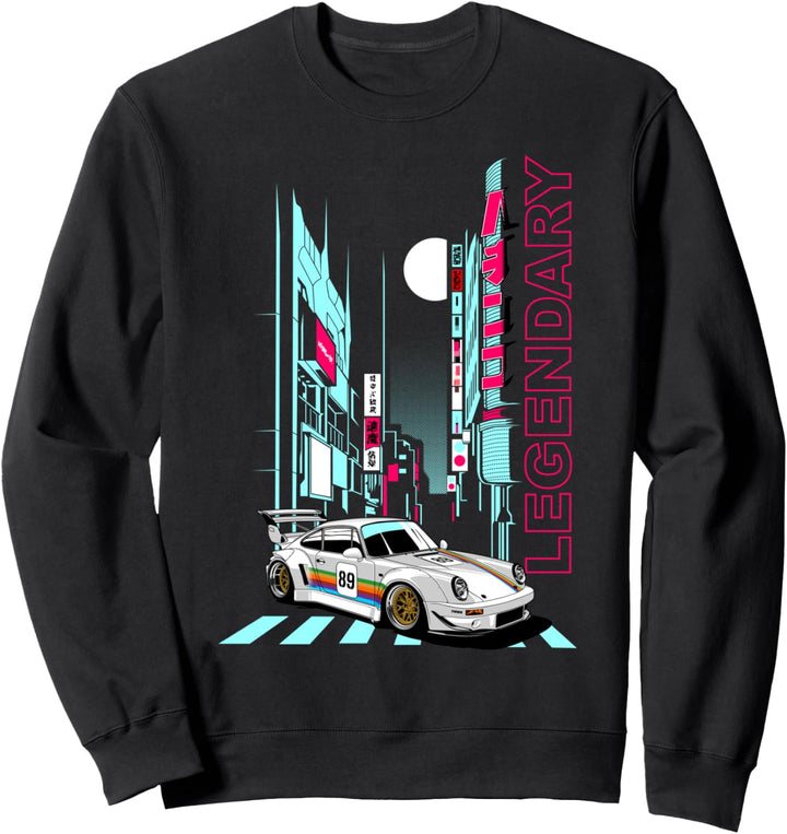 JDM x Oldtimer Fan Rwb Retro Tuning Classic Car Auto Sweatshirt
