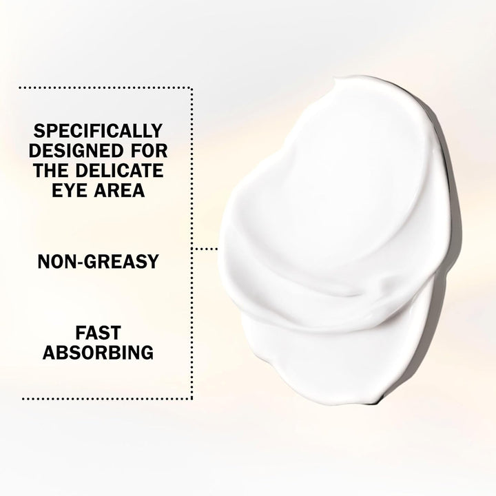 Olay Regenerist Collagen Peptide24 Augencreme ohne Parfüm, sorgt für eine starke und strahlende Haut