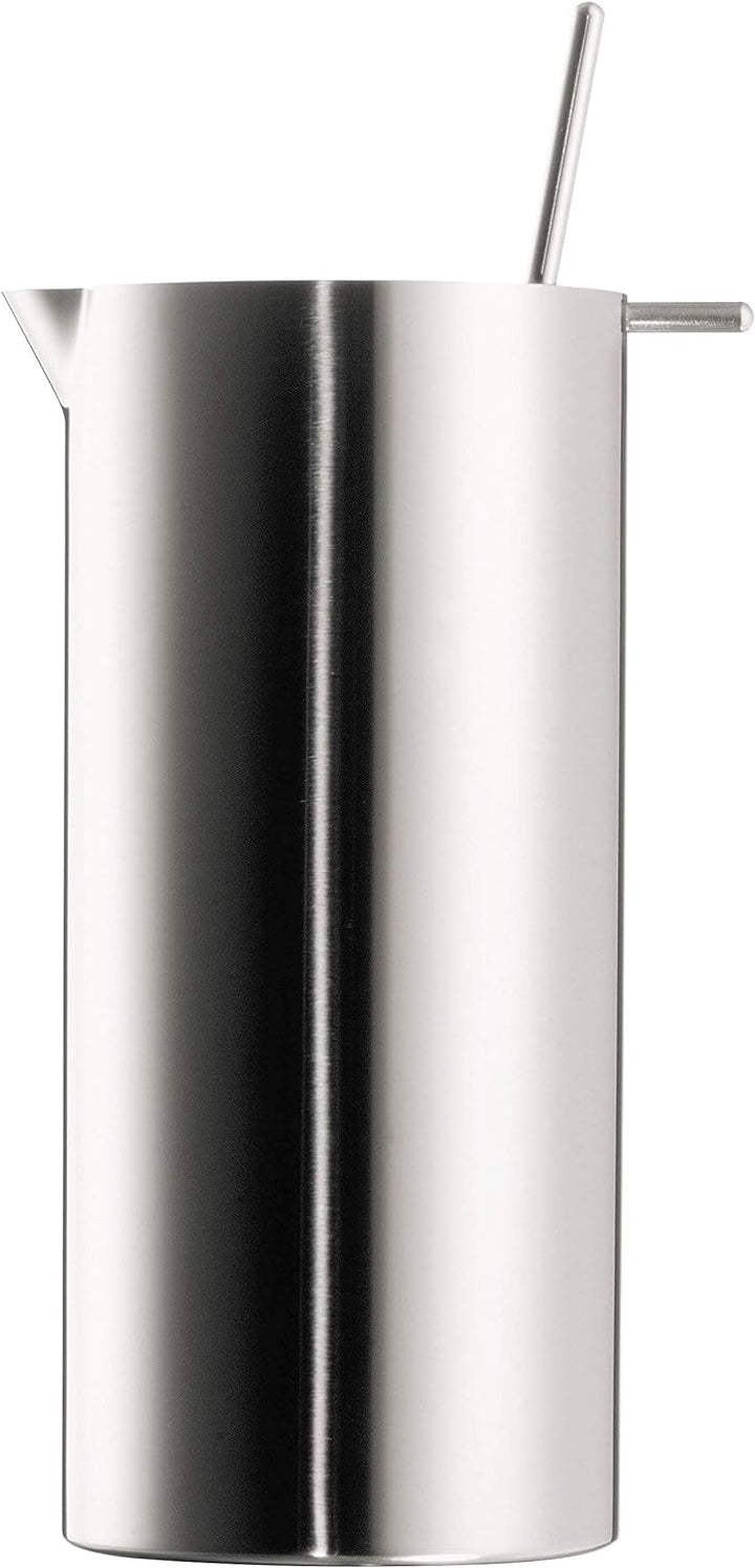 Stelton Barmixer aus Edelstahl, designed von Arne Jacobsen aus der Cylinda-line, W:25 CM L:33 CM H:1