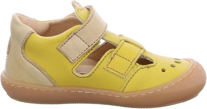 Däumling Jungen Unisex Kinder Sven Sneaker, Tomaia Giallo, 22 EU Schmal