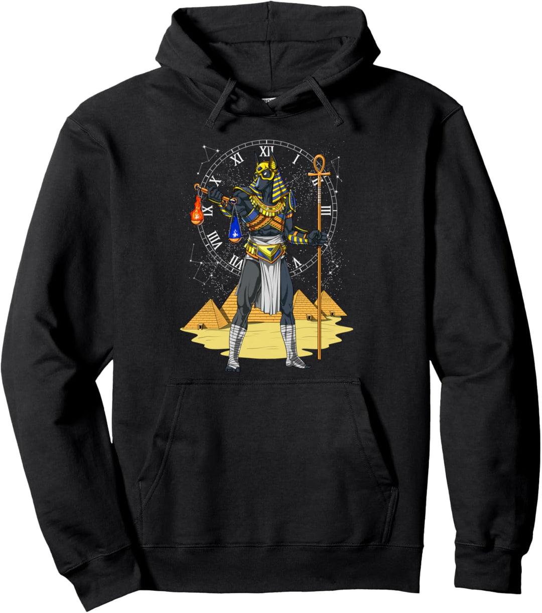 Anubis ägyptische Gott ägyptische Pyramiden Mythologie Pullover Hoodie