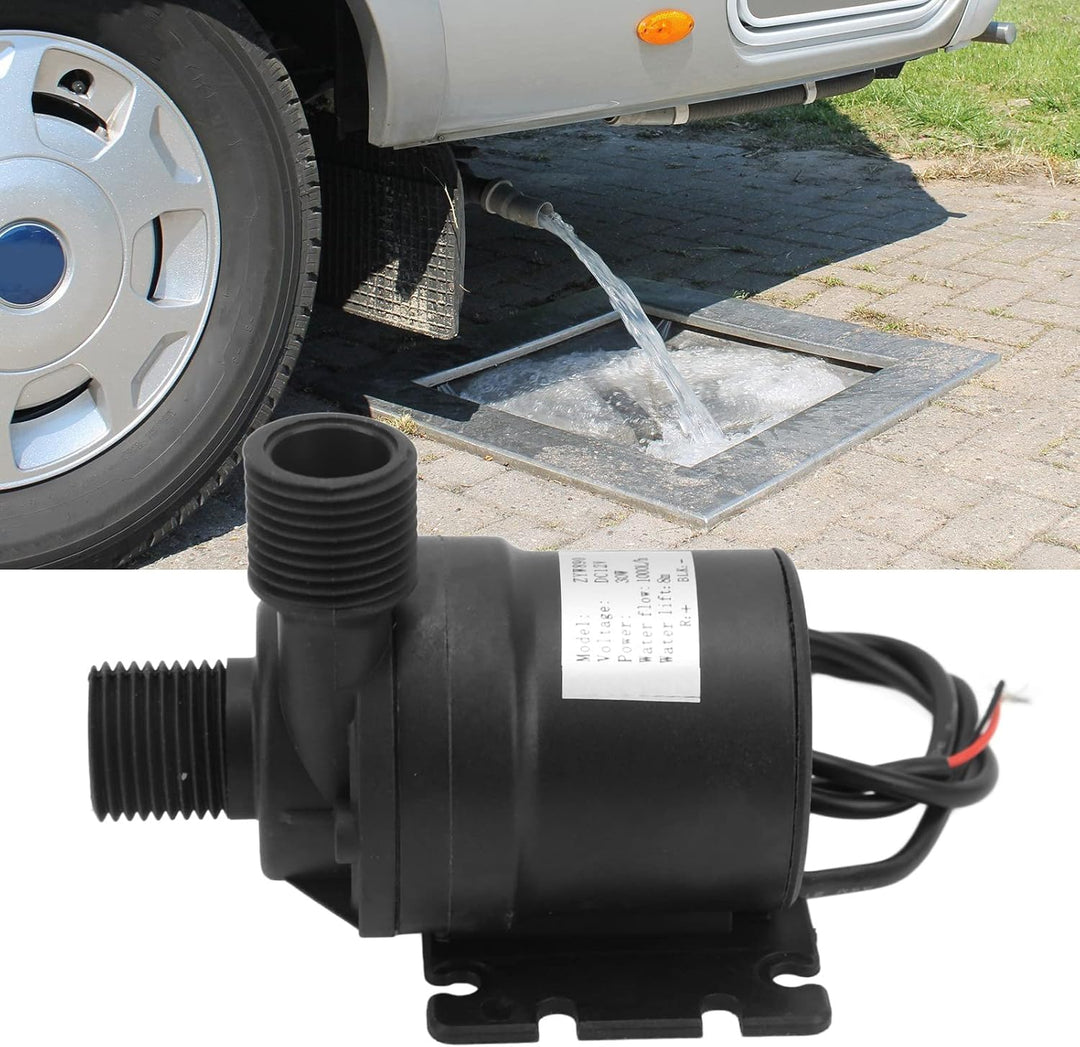 DC12V Tauchwasserpumpe , 30W 8m B¨¹rstenloser Motor Wasserpumpe Wasserdichte Bewertung IP68 , Wasser